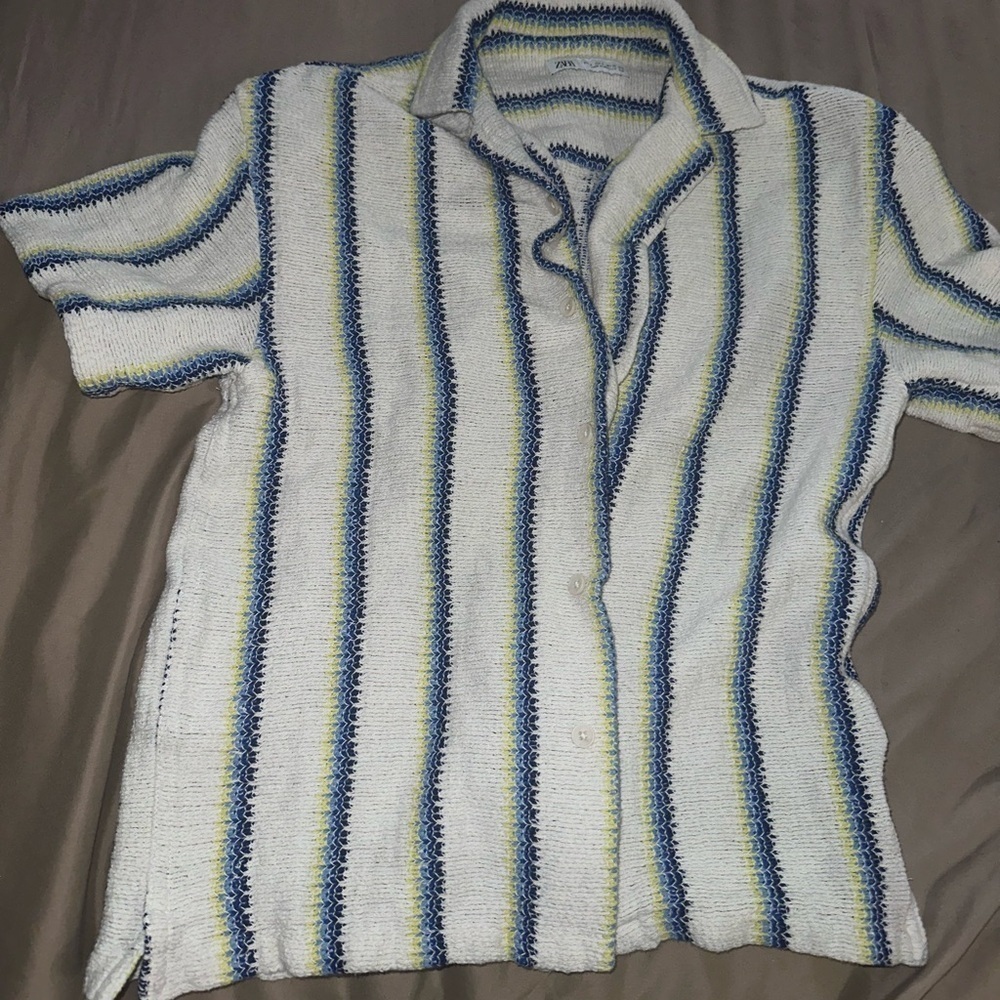Zara crochet shirt - Picture 2 of 3